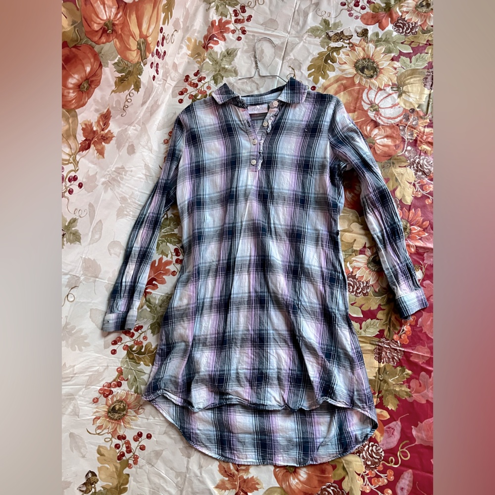 GIRLS 10/12 plaid dress